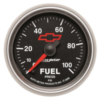 AutoMeter Autometer Sport-Comp II GM 52mm 0-100 PSI Full Sweep Electronic Fuel Pressure Gauge - Gauges & Pods