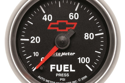 AutoMeter Autometer Sport-Comp II GM 52mm 0-100 PSI Full Sweep Electronic Fuel Pressure Gauge - Gauges & Pods