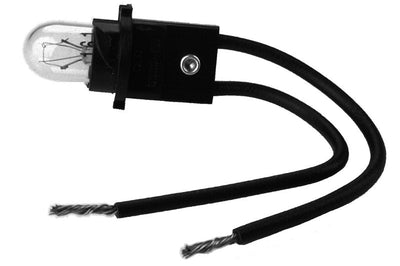 AutoMeter Autometer T3 2.7W/4.6W/4.9W Wedge Twist In Light Bulb/Socket Assembly - Gauges & Pods