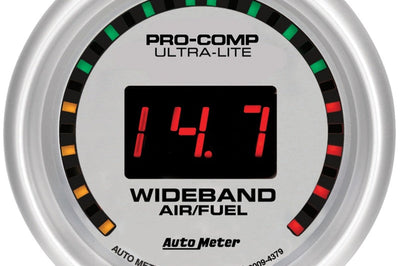 AutoMeter Autometer Ultra-Lite 52mm Digital Wideband Air/Fuel Ratio Street Gauge - Gauges & Pods