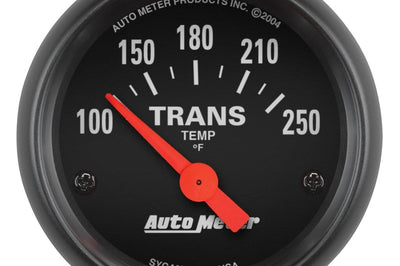 AutoMeter Autometer Z Series 52mm 100-250 Deg Transmission Temp Gauge - Gauges & Pods