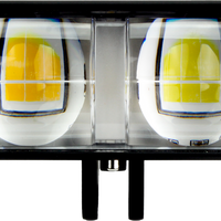 CYRON Aux Driving Lights Kit 1.25’’ Bar Mnt. White/Amber Pr