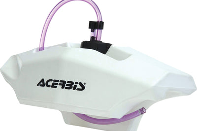 Acerbis Auxiliary Handlbar Fuel Tank 0.6 Gal - White - Snowmobile Collection