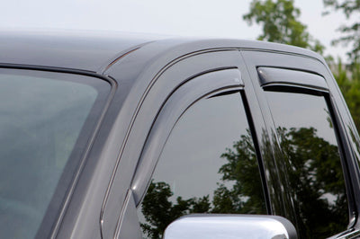 AVS 00-04 Nissan Frontier Crew Cab Ventvisor In-Channel Front & Rear Window Deflectors 4pc - Smoke
