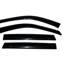 AVS 01-06 Hyundai Santa Fe Ventvisor Outside Mount Window Deflectors 4pc - Smoke