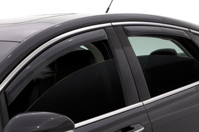 AVS 02-06 Chevy Trailblazer EXT Ventvisor In-Channel Front & Rear Window Deflectors 4pc - Smoke