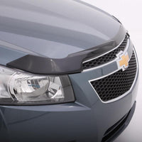 AVS 04-08 Chevy Malibu Aeroskin Low Profile Acrylic Hood Shield - Smoke - Deflectors