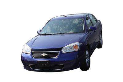 AVS 04-08 Chevy Malibu Aeroskin Low Profile Acrylic Hood Shield - Smoke - Deflectors