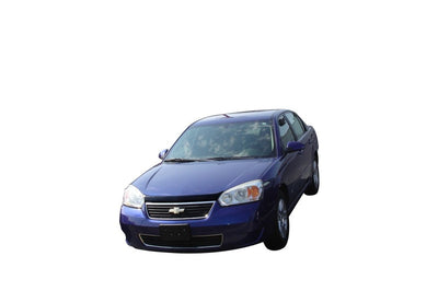 AVS 04-08 Chevy Malibu Aeroskin Low Profile Acrylic Hood Shield - Smoke - Deflectors