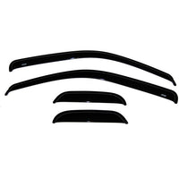 AVS 04-12 Chevy Colorado Ext. Cab Ventvisor Outside Mount Window Deflectors 4pc - Smoke