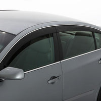 AVS 04-14 Ford F-150 Supercab Ventvisor Low Profile Deflectors 4pc - Smoke