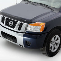 AVS 04-15 Nissan Armada Hoodflector Low Profile Hood Shield - Smoke - Deflectors