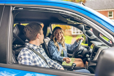 AVS 04-15 Nissan Titan Crew Cab Ventvisor In-Channel Front & Rear Window Deflectors 4pc - Smoke