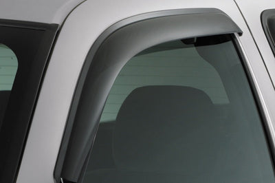 AVS 04-15 Nissan Titan King Cab Ventvisor Outside Mount Window Deflectors 2pc - Smoke