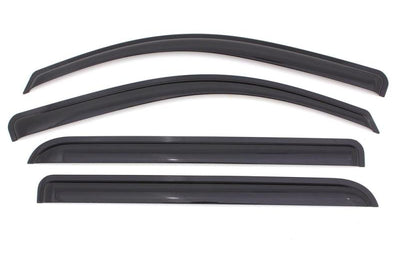 AVS 05-10 Jeep Grand Cherokee Ventvisor Outside Mount Window Deflectors 4pc - Smoke