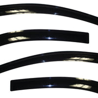 AVS 06-09 Kia RIO Ventvisor Outside Mount Window Deflectors 4pc - Smoke