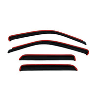 AVS 06-11 Chevy HHR Ventvisor In-Channel Front & Rear Window Deflectors 4pc - Smoke