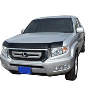 AVS 06-14 Honda Ridgeline Aeroskin Low Profile Acrylic Hood Shield - Smoke - Deflectors