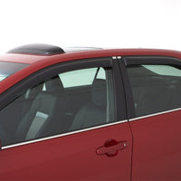 AVS 07-08 Honda Fit Ventvisor Outside Mount Window Deflectors 4pc - Smoke