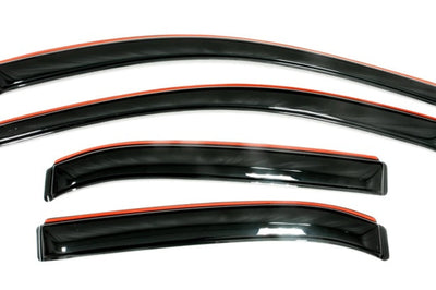 AVS 07-10 Chrysler Aspen Ventvisor In-Channel Front & Rear Window Deflectors 4pc - Smoke