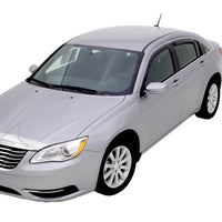 AVS 07-10 Chrysler Sebring Ventvisor Outside Mount Window Deflectors 4pc - Smoke