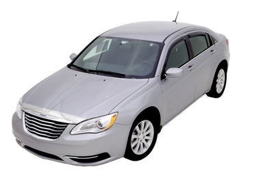 AVS 07-10 Chrysler Sebring Ventvisor Outside Mount Window Deflectors 4pc - Smoke