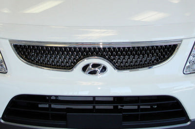 AVS 07-11 Hyundai Veracruz High Profile Bugflector II Hood Shield - Smoke - Deflectors