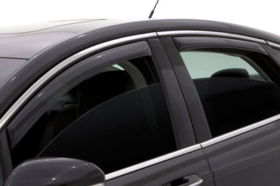 AVS 07-12 Dodge Caliber Ventvisor In-Channel Front & Rear Window Deflectors 4pc - Smoke