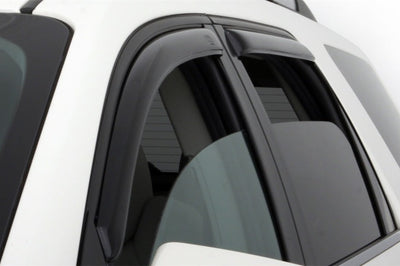 AVS 07-12 Dodge Caliber Ventvisor In-Channel Front & Rear Window Deflectors 4pc - Smoke