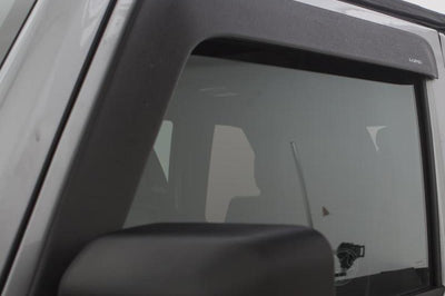 AVS 07-18 Jeep Wrangler (2 Door Only) Ventvisor Low Profile Window Deflectors 2pc - Matte Black