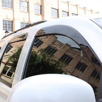AVS 07-18 Jeep Wrangler Unlimited Ventvisor Low Profile Deflectors 4pc - Smoke