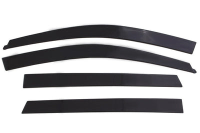 AVS 07-18 Jeep Wrangler Unlimited Ventvisor Low Profile Deflectors 4pc - Smoke