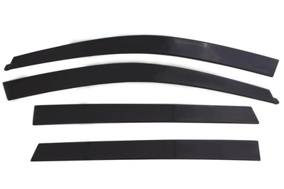 AVS 07-18 Jeep Wrangler Unlimited Ventvisor Low Profile Deflectors 4pc - Smoke
