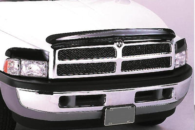 AVS 08-10 Ford F-250 (Behind Grille) Bugflector Deluxe 3pc Medium Profile Hood Shield - Smoke - Deflectors