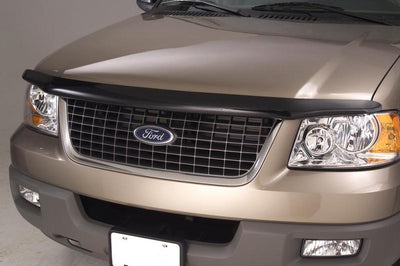 AVS 08-10 Ford F-250 Hoodflector Low Profile Hood Shield - Smoke - Deflectors