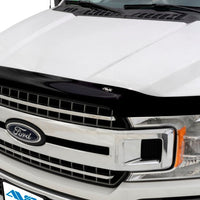 AVS 08-11 Dodge Dakota (Behind Grille 3 Pc) Bugflector Deluxe Medium Profile Hood Shield - Smoke - Deflectors