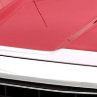 AVS 08-11 Mazda Tribute Aeroskin Low Profile Hood Shield - Chrome - Deflectors