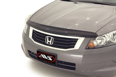 AVS 08-12 Honda Accord Carflector Low Profile Hood Shield - Smoke - Deflectors