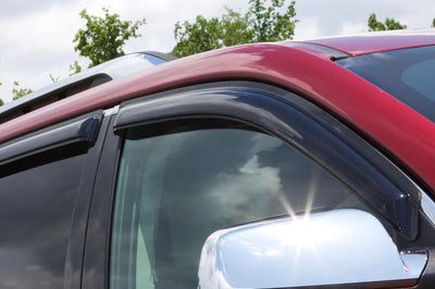 AVS 09-15 Nissan Cube Ventvisor Outside Mount Window Deflectors 4pc - Smoke