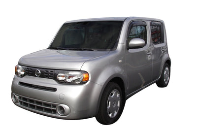 AVS 09-15 Nissan Cube Ventvisor Outside Mount Window Deflectors 4pc - Smoke