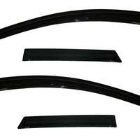 AVS 10-13 Mazda 3 (5 Door Sport) Ventvisor Outside Mount Window Deflectors 4pc - Smoke
