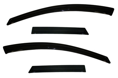 AVS 10-13 Mazda 3 (5 Door Sport) Ventvisor Outside Mount Window Deflectors 4pc - Smoke
