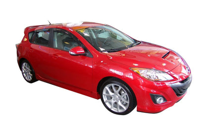 AVS 10-13 Mazda 3 (5 Door Sport) Ventvisor Outside Mount Window Deflectors 4pc - Smoke