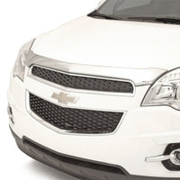 AVS 10-17 Chevy Equinox Aeroskin Low Profile Hood Shield - Chrome - Deflectors