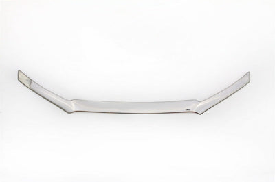 AVS 10-18 Toyota 4Runner Aeroskin Low Profile Hood Shield - Chrome - Deflectors