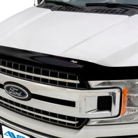 AVS 11-14 GMC Sierra 2500 High Profile Bugflector II Hood Shield - Smoke - Deflectors