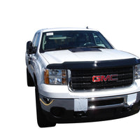 AVS 11-14 GMC Sierra 2500 High Profile Bugflector II Hood Shield - Smoke - Deflectors