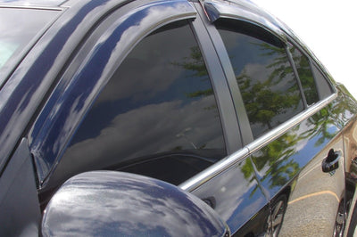 AVS 11-15 Chevy Cruze Ventvisor Outside Mount Window Deflectors 4pc - Smoke
