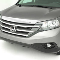 AVS 12-16 Honda CR-V Aeroskin Low Profile Hood Shield - Chrome - Deflectors