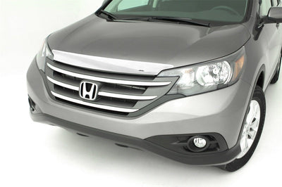 AVS 12-16 Honda CR-V Aeroskin Low Profile Hood Shield - Chrome - Deflectors